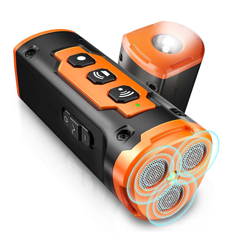 Ultrasonic Dog Repeller with Flashlight Feature